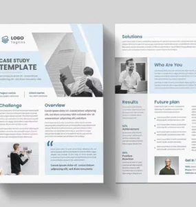 Case Study Flyer Template