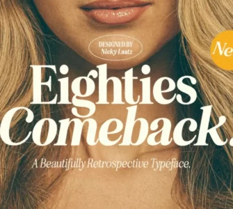 eighties comeback font free download