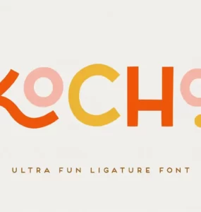 kocha font free download